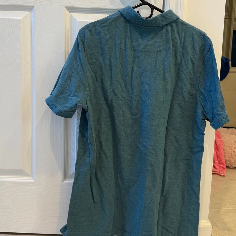 Banana Republic Teal Polo Shirt. Size xl